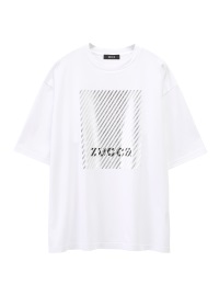 ZUCCa / S メンズ ストライプロゴT / Tシャツ