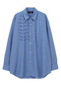 ZUCCa / S タックシャツ / ブラウス(M light blue(11)): SALE| A