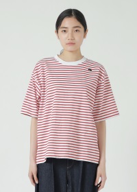 NYA- / LOOSE FIT STRIPED T / TVc