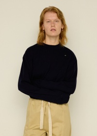 NYA- / P BASIC MOCK NECK T / �����O�X���[�uT�V���c