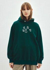 NYA- / PO CLOSE UP HOODIE / フーディー(02 green(10)): NYA-| A-net