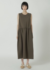 NYA- / SEERSUCKER STRIPED DRESS / �����s�[�X