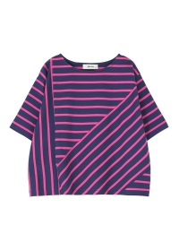 ZUCCa / S マリンボーダー / カットソー(M pink(18)): SALE| A-net 