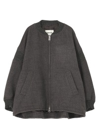 ZUCCa / P PEツイード / 羽織り(M charcoal gray(25)): ZUCCa| A-net