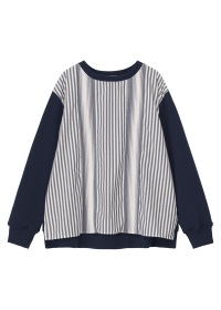 ZUCCa / P ピンタックスウェット / カットソー(M navy(13