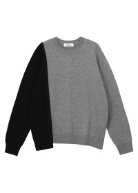 魅力的な価格 バイカラーニット S / ZUCCa / A-net SALE| gray(24)): ニット(M ホビーラジコン