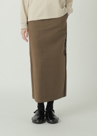 ZUCCa / CORD EMBROIDERY BOTTOM / �X�J�[�g