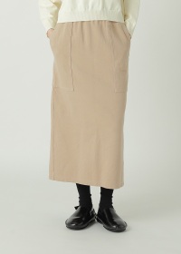 ZUCCa / COTTON DOUBLE FACE KNIT / �X�J�[�g