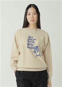 ZUCCa / HUIT PETALES SWEATSHIRT / XEFbg