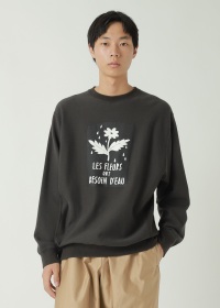 ZUCCa / HUIT PETALES SWEATSHIRT / XEFbg