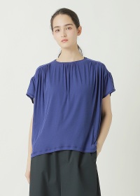 ZUCCa / SHEER RIB KNIT / �J�b�g�\�[