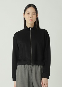 先行予約> ZUCCa / HIGH GAUGE INLAY / ブルゾン(M black(26)): ZUCCa