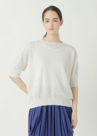 <��s�\��> ZUCCa / LINEN COTTON KNIT / �g�b�v�X