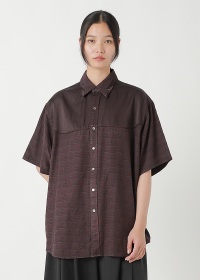 先行予約> ZUCCa / GARMENT DYE Z / シャツ(M dark brown(05)): ZUCCa