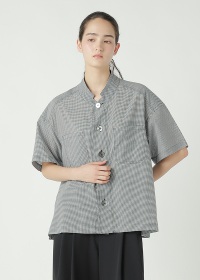 <��s�\��> ZUCCa / COTTON SILK GINGHAM CHECK / �V���c