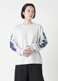 ZUCCa / FLOWER SLEEVE T / �g�b�v�X