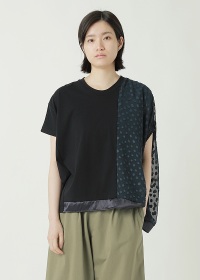 <��s�\��> ZUCCa / CUT JACQUARD DOCKING / �J�b�g�\�[