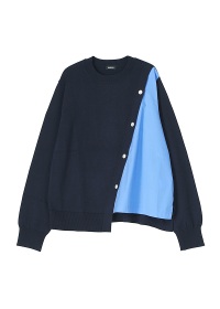 <��s�\��> ZUCCa / SHIRT DOCKING KNIT / �j�b�g