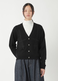 <��s�\��> ZUCCa / EMBROIDERY KNIT / �J�[�f�B�K��