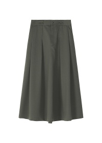 ZUCCa / T/C TWILL JERSEY / スカート(M charcoal gray(25)): ZUCCa| A