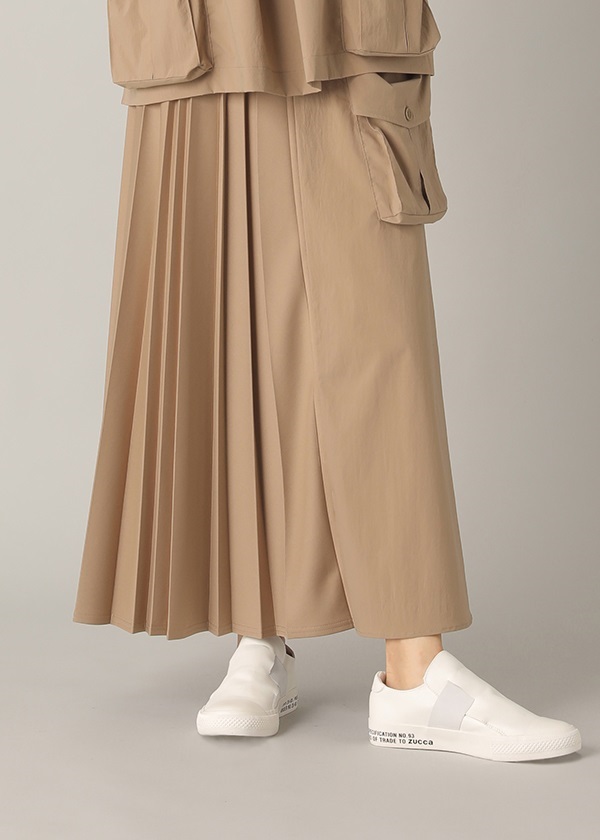 ZUCCa / ドッキングスムース / スカート(M beige(03)): ZUCCa| A-net 