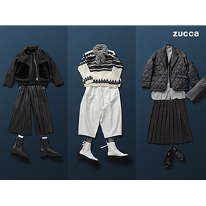 ZUCCa OUTFITS OF BLACK / WHITE
