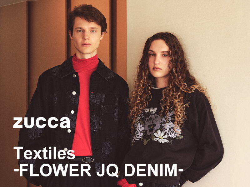 Textiles -FLOWER JQ DENIM-